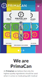 Mobile Screenshot of primacan.com